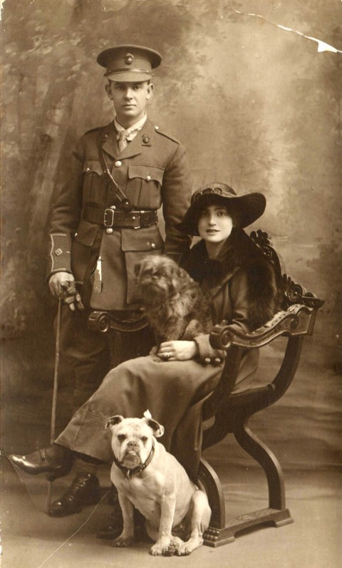 My Grandparents, circa 1917